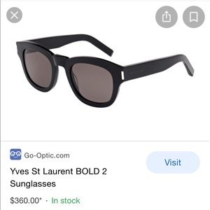 YVES Saint Laurent YSL Sunglasses - $360 Like New